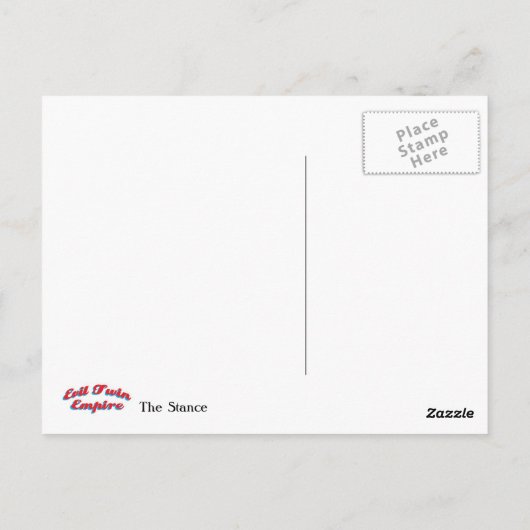 De stabiliteit (kleur) briefkaart (Achterkant)