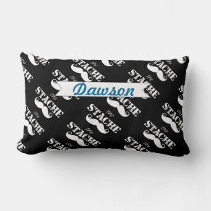 De Stache Mustache Retro Hipster Kussen