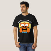 De 'Stache'. Señor Gato™ Mustache Cat T-shirt (Voorkant volledig)