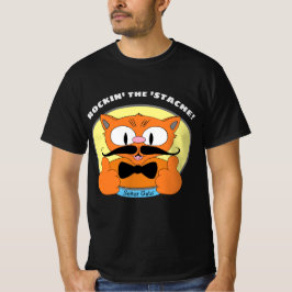 De 'Stache'. Señor Gato™ Mustache Cat T-shirt