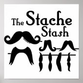 De stache Stash Poster (Voorkant)