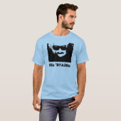 De 'Stache' T-shirt (Voorkant volledig)