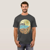 De Stad Aan de Overkant van het Meer T-shirt (Voorkant volledig)