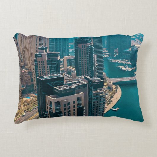 De stad accent kussen (Voorkant)