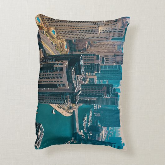 De stad accent kussen (Achterkant (Verticaal))