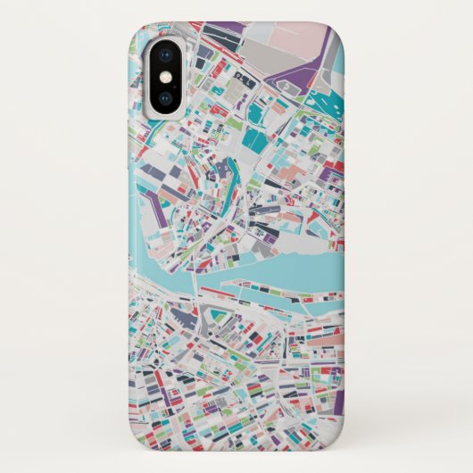 De stad Amsterdam Case-Mate iPhone Case (Achterkant)