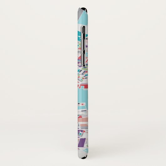 De stad Amsterdam Case-Mate iPhone Case (Achterkant/links)