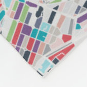 De stad Amsterdam Fleece Deken (Hoek)