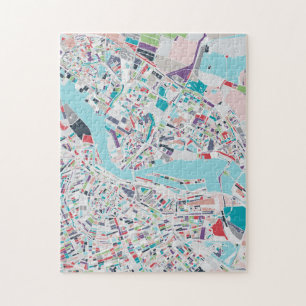 De stad Amsterdam Legpuzzel