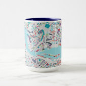 De stad Amsterdam Mok (Midden)