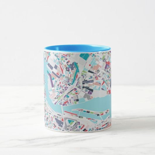 De stad Amsterdam Mok (Midden)