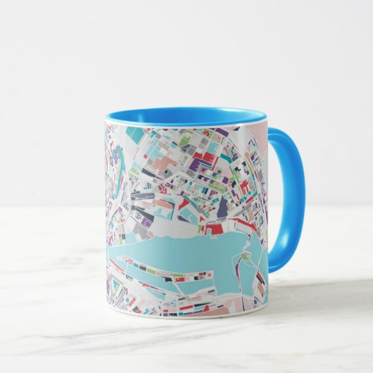 De stad Amsterdam Mok (Voorkant rechts)