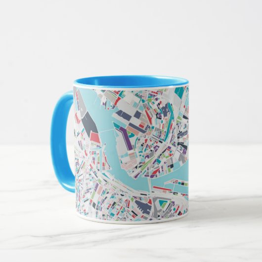 De stad Amsterdam Mok (Voorkant links)