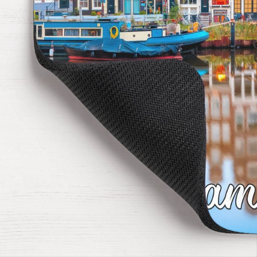 de stad Amsterdam , Nederland Muismat (Hoek)