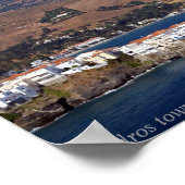 De stad Andros - Andros Poster (Hoek)