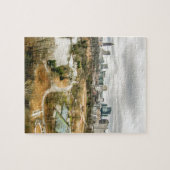 de stad atlanta georgia skyline aerial legpuzzel (Horizontaal)