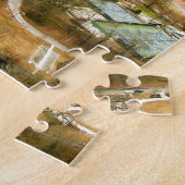 de stad atlanta georgia skyline aerial legpuzzel (Zijkant)