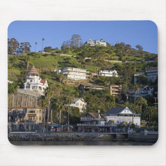 De stad Avalon op het eiland Catalina, Muismat (Voorkant)