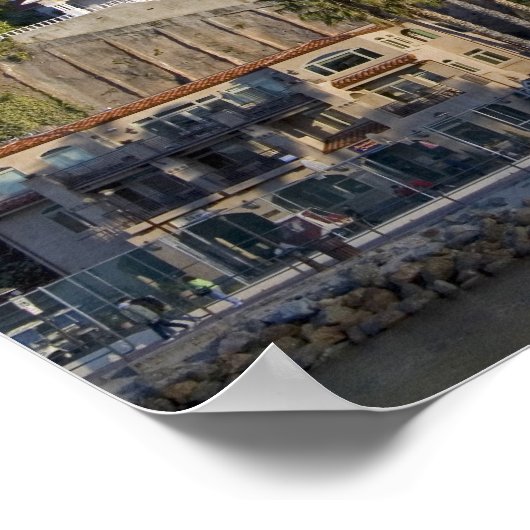 De stad Avalon op het eiland Catalina, Poster (Hoek)