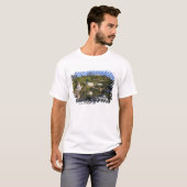 De stad Avalon op het eiland Catalina, T-shirt (Voorkant volledig)