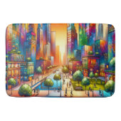 De stad badmat (Voorkant)