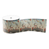 De stad bloeit, het Tanabata-festival. Grosgrain Lint (Spoel)