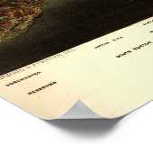 De stad Boston, 1873 Poster (Hoek)