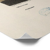 De stad Boston, door Parsons & Atwater 1873 Poster (Hoek)