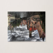 De stad Brugge, Belguim Legpuzzel (Horizontaal)