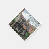 De stad Brugge in België Servet (Hoek)