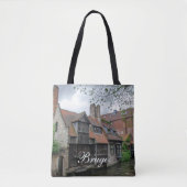 De stad Brugge in België Tote Bag (Voorkant)