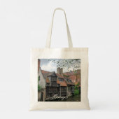 De stad Brugge in België Tote Bag (Achterkant)