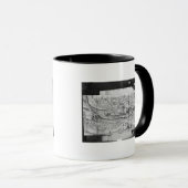 De stad Carcassonne, 1462 Mok (Voorkant rechts)