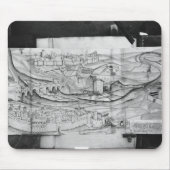 De stad Carcassonne, 1462 Muismat (Voorkant)