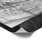 De stad Carcassonne, 1462 Poster (Hoek)