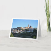 De stad Chelva, Mountain Town, Spanje Kaart (Voorkant)