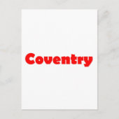 De stad Coventry in engeland Briefkaart (Voorkant)