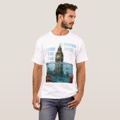 De stad die de tijd vergeten is t-shirt (Voorkant volledig)