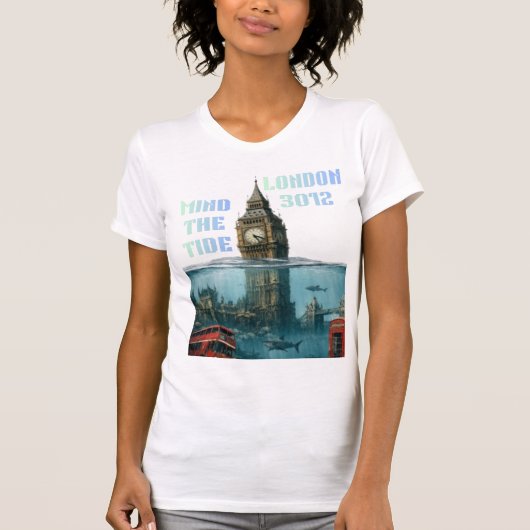 De stad die de tijd vergeten is t-shirt (Voorkant)