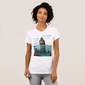 De stad die de tijd vergeten is t-shirt (Voorkant volledig)