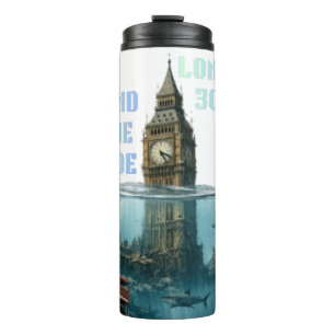 De stad die de tijd vergeten is thermosbeker