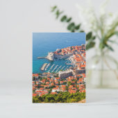 De stad Dubrovnik van boven Briefkaart (Staand voorkant)