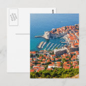 De stad Dubrovnik van boven Briefkaart (Voorkant / Achterkant)