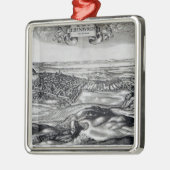 De stad Edinburgh uit het zuiden Metalen Ornament (Links)