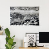 De stad Edinburgh uit het zuiden Poster (Thuiskantoor)