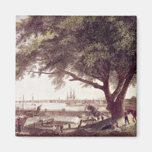 De stad en de haven van Philadelphia, van Magneet