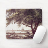 De stad en de haven van Philadelphia, van Muismat (Met muis)