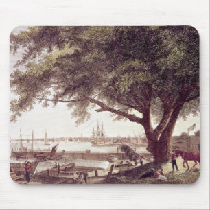 De stad en de haven van Philadelphia, van Muismat