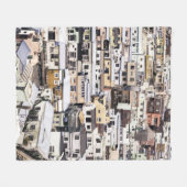 DE STAD FLEECE DEKEN (Voorkant (Horizontaal))