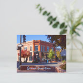 De stad Grand Junction Briefkaart (Staand voorkant)